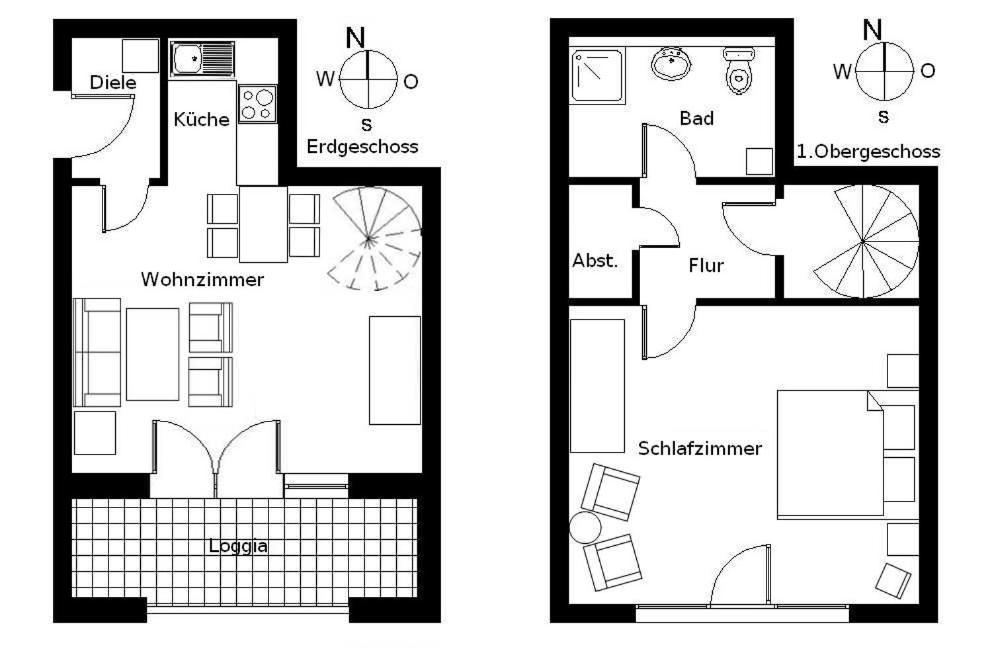 Ferienwohnung 1 04 Inselstrand Heringsdorf  Ngoại thất bức ảnh